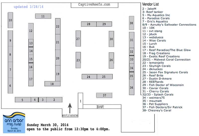 ann arbor 2014 layout?03092014 - Ann Arbor Swap - Sunday March 30 - Save the date!